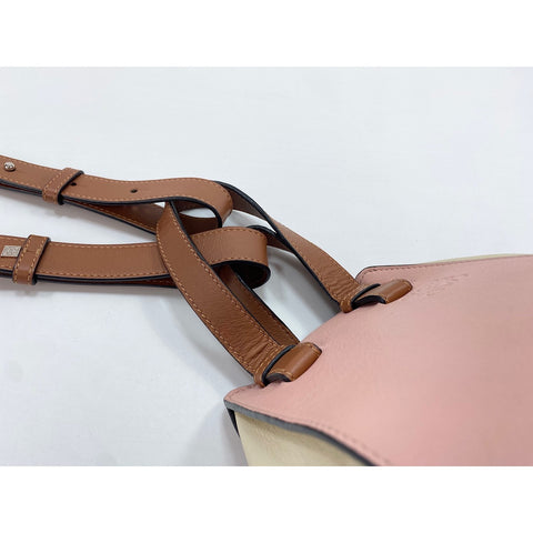 LOEWE hammock Shoulder Bag leather pink WS33398