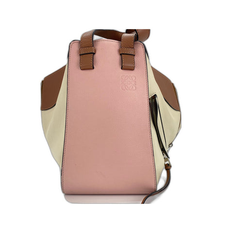 LOEWE hammock Shoulder Bag leather pink WS33398