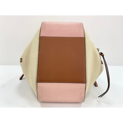 LOEWE hammock Shoulder Bag leather pink WS33398