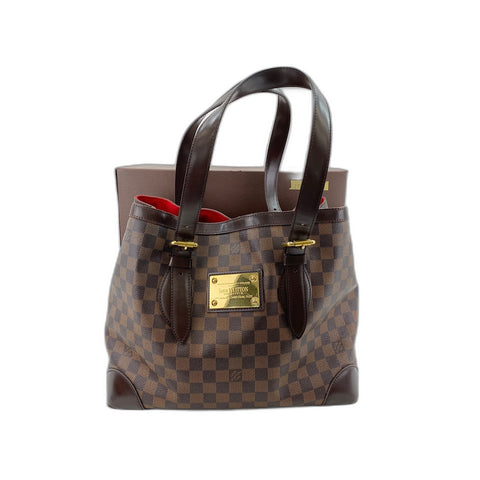 LOUIS VUITTON Hampstead Tote Bag Brown WS33400