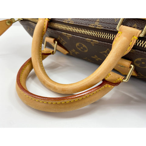 LOUIS VUITTON Speedy Handbag Brown WS33403