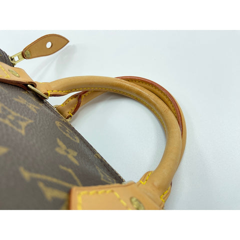 LOUIS VUITTON Speedy Handbag Brown WS33403