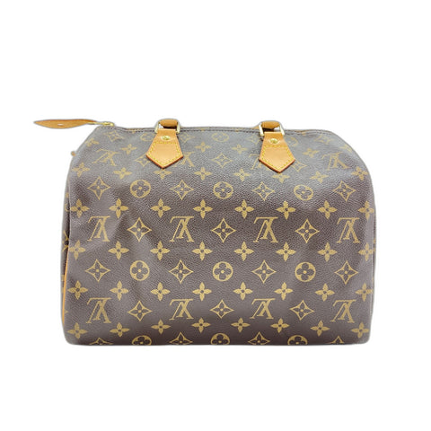 LOUIS VUITTON Speedy Handbag Brown WS33403