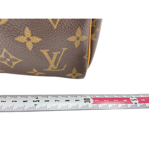 LOUIS VUITTON Speedy Handbag Brown WS33403