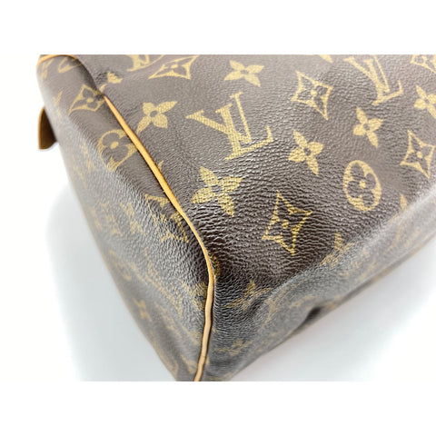 LOUIS VUITTON Speedy Handbag Brown WS33403