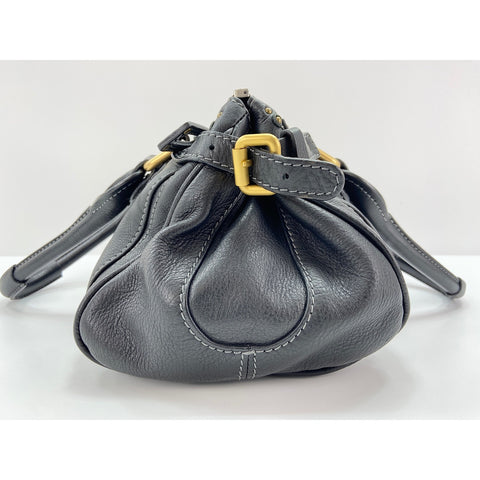 Chloe Paddington Handbag leather black WS33404