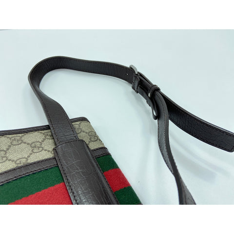GUCCI Sherry line Shoulder Bag beige WS33405