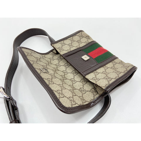 GUCCI Sherry line Shoulder Bag beige WS33405