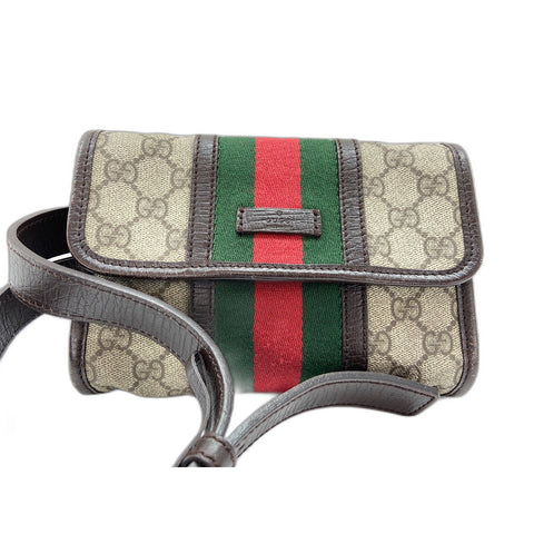 GUCCI Sherry line Shoulder Bag beige WS33405