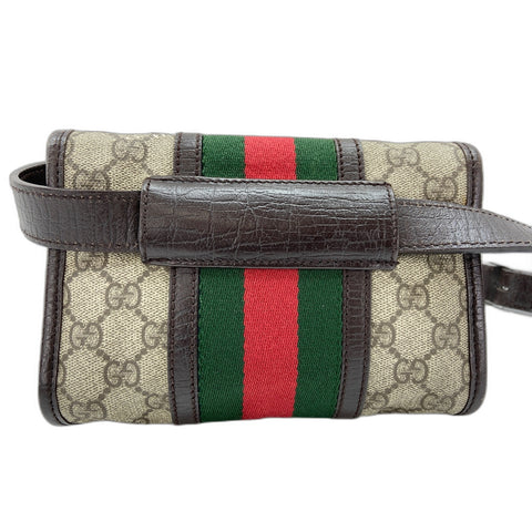 GUCCI Sherry line Shoulder Bag beige WS33405