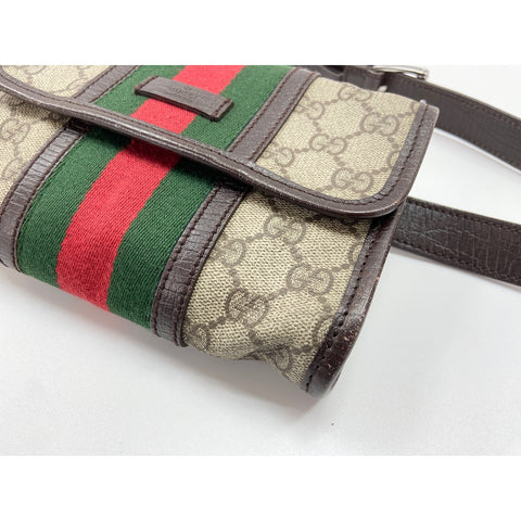 GUCCI Sherry line Shoulder Bag beige WS33405