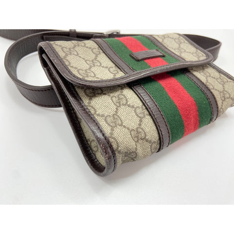 GUCCI Sherry line Shoulder Bag beige WS33405