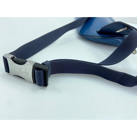 LOUIS VUITTON Bum bag Waist bag blue WS33406