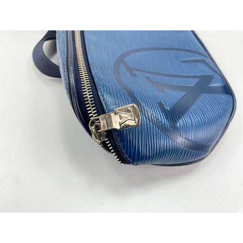 LOUIS VUITTON Bum bag Waist bag blue WS33406