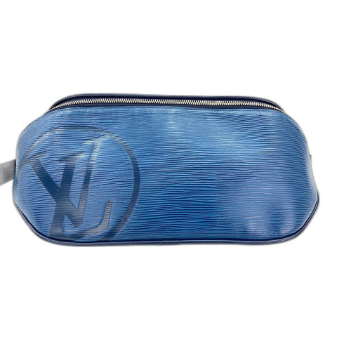 LOUIS VUITTON Bum bag Waist bag blue WS33406