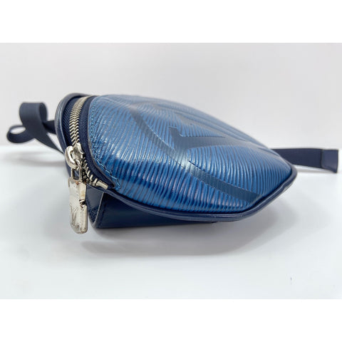 LOUIS VUITTON Bum bag Waist bag blue WS33406