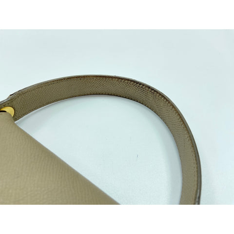 CELINE Belt bag Handbag leather beige WS33408
