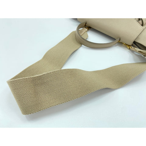 CELINE Belt bag Handbag leather beige WS33408
