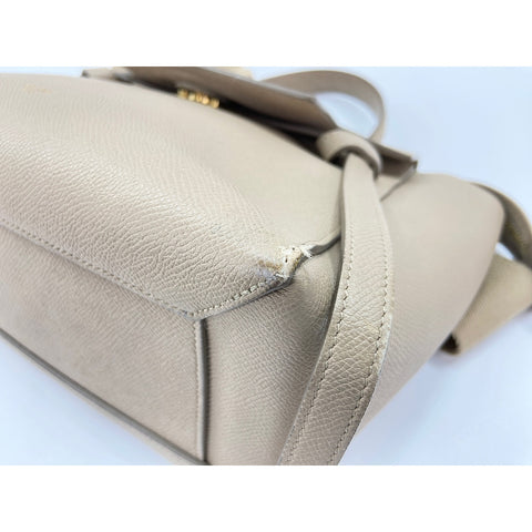 CELINE Belt bag Handbag leather beige WS33408