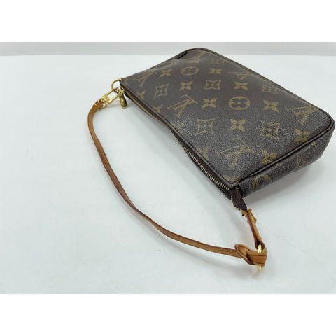 LOUIS VUITTON Pochette Accessoires Handbag Brown WS33411