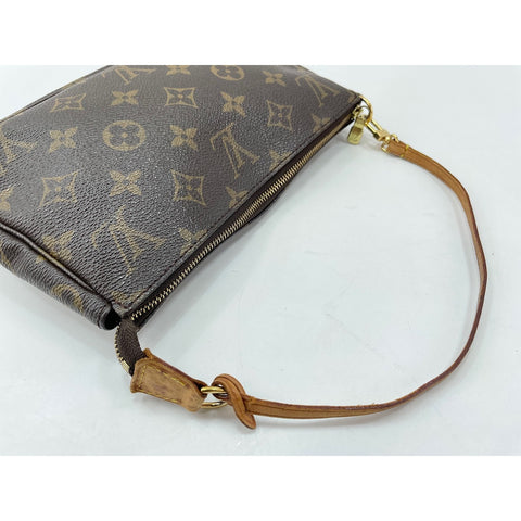 LOUIS VUITTON Pochette Accessoires Handbag Brown WS33411