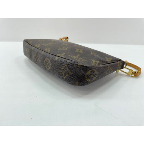LOUIS VUITTON Pochette Accessoires Handbag Brown WS33411