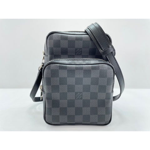 LOUIS VUITTON Rem Shoulder Bag black WS33413