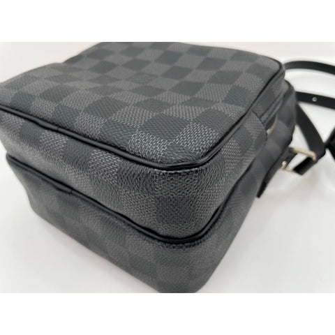 LOUIS VUITTON Rem Shoulder Bag black WS33413