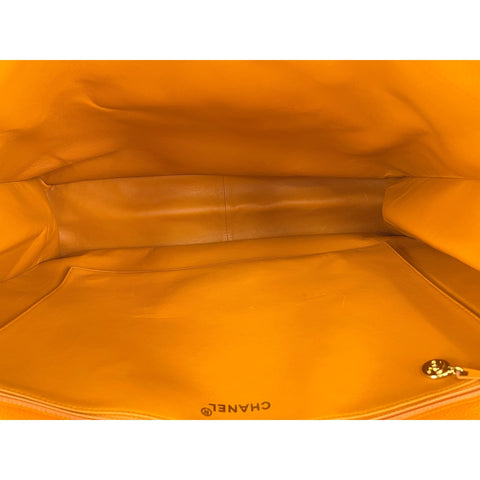 CHANEL Handbag Orange WS33415
