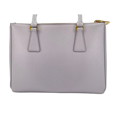PRADA Galleria Saffiano Handbag leather purple WS33417