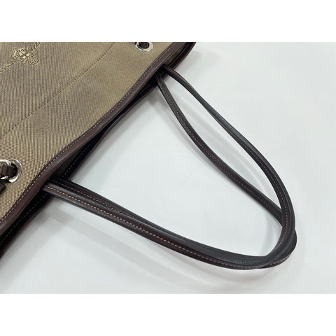 PRADA Tote Bag canvas Brown WS33418