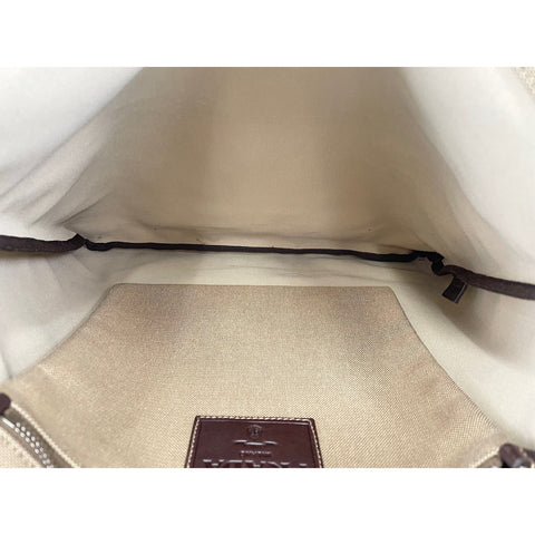 PRADA Tote Bag canvas Brown WS33418