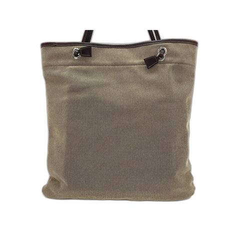 PRADA Tote Bag canvas Brown WS33418