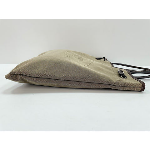 PRADA Tote Bag canvas Brown WS33418