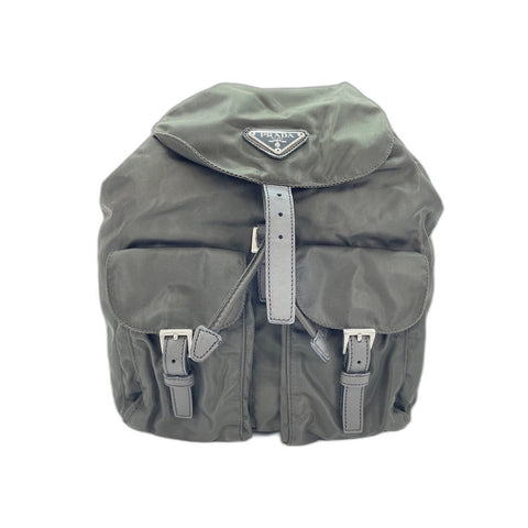 PRADA Backpack  Daypack Nylon black WS33419