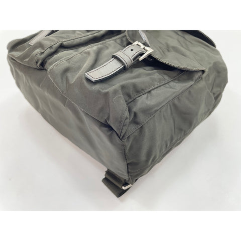 PRADA Backpack  Daypack Nylon black WS33419