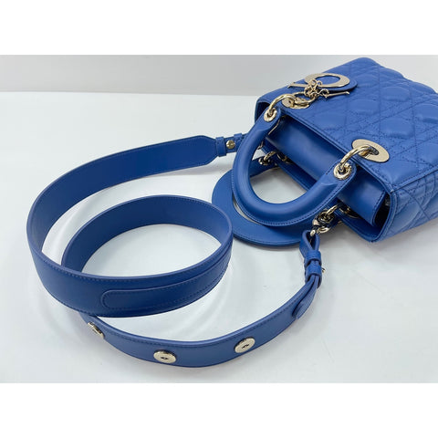 Christian Dior MY ABCDior Lady Christian Dior Handbag leather blue WS33422