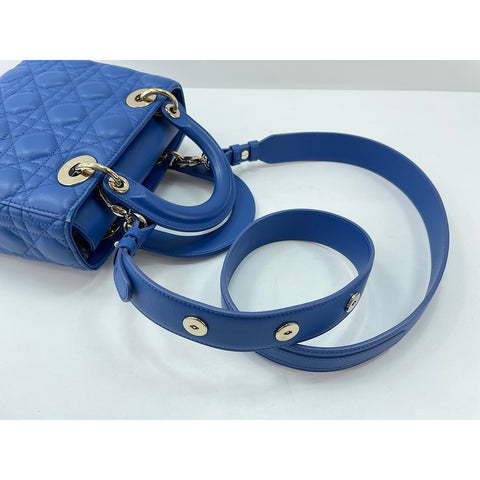 Christian Dior MY ABCDior Lady Christian Dior Handbag leather blue WS33422