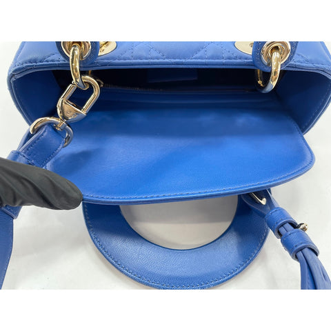 Christian Dior MY ABCDior Lady Christian Dior Handbag leather blue WS33422