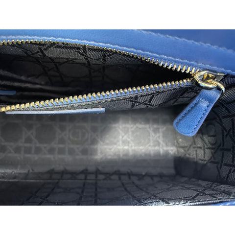 Christian Dior MY ABCDior Lady Christian Dior Handbag leather blue WS33422