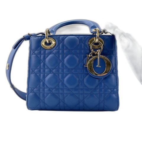 Christian Dior MY ABCDior Lady Christian Dior Handbag leather blue WS33422