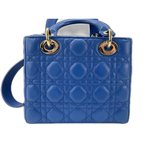 Christian Dior MY ABCDior Lady Christian Dior Handbag leather blue WS33422