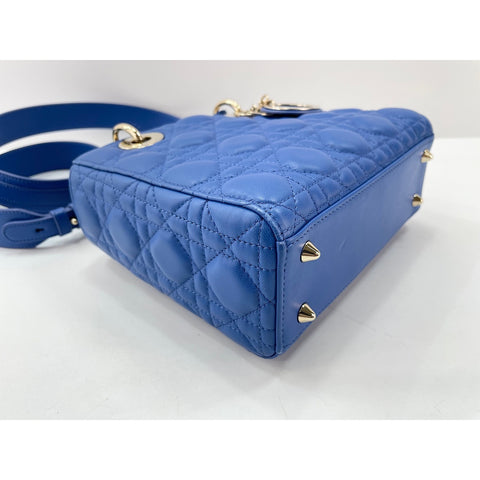 Christian Dior MY ABCDior Lady Christian Dior Handbag leather blue WS33422