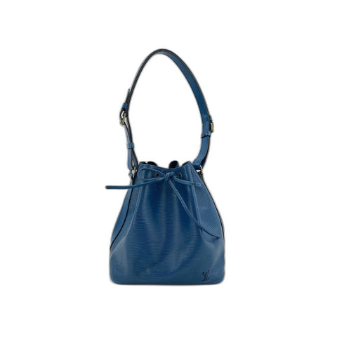 LOUIS VUITTON Petit Noe Shoulder Bag blue WS33424