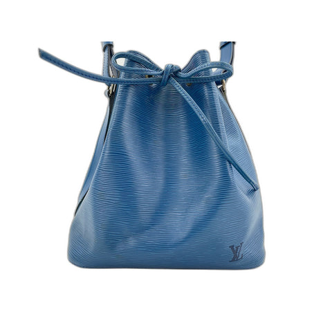 LOUIS VUITTON Petit Noe Shoulder Bag blue WS33424