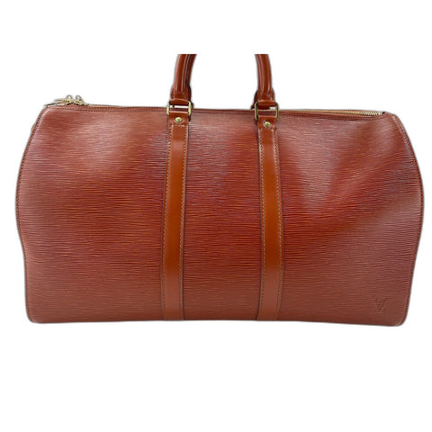 LOUIS VUITTON Kiepol Boston bag Brown WS33427