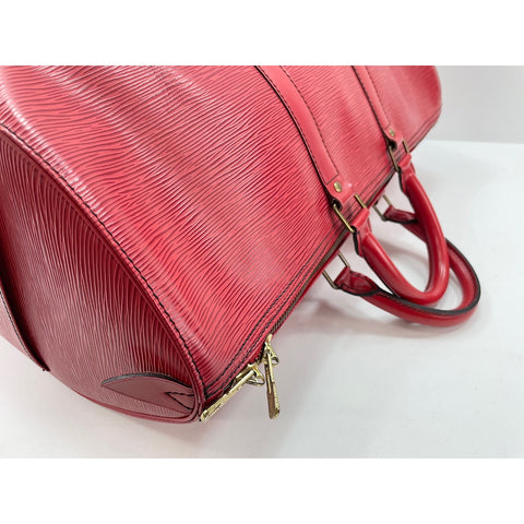 LOUIS VUITTON Kiepol Boston bag Red WS33428