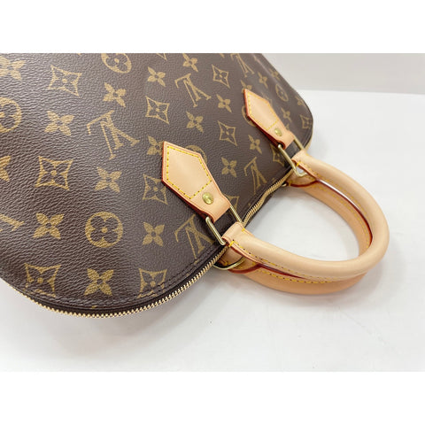 LOUIS VUITTON Alma Handbag Brown WS33432