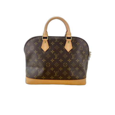 LOUIS VUITTON Alma Handbag Brown WS33432