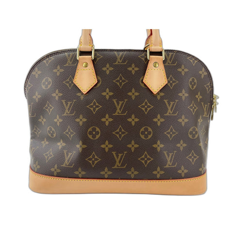 LOUIS VUITTON Alma Handbag Brown WS33432